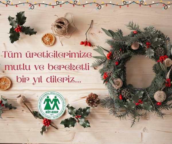 Tüm Üreticilerimize Mutlu Yıllar Dileriz